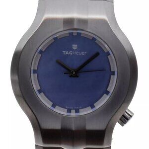 Tag Heuer Women's 29mm Alter Ego Blue MOP Dial Swiss 100M Watch Reference WP1312